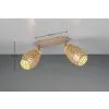 Bidar Spot de plafond Luminaires Reality Brun, 2 lumières