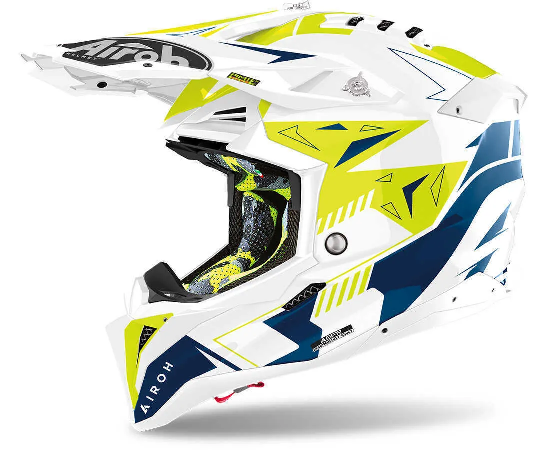 Casque cross Aviator 3 Spin 2025 AIROH