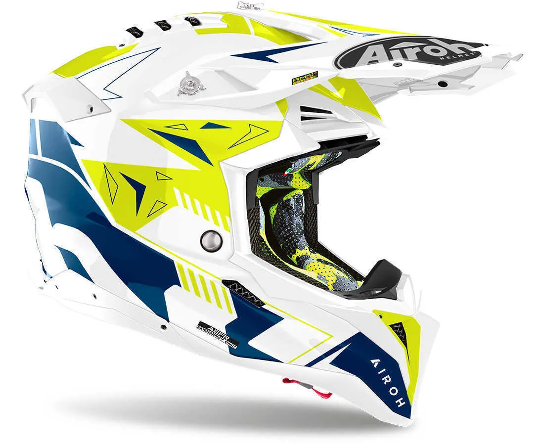 Casque cross Aviator 3 Spin 2025 AIROH