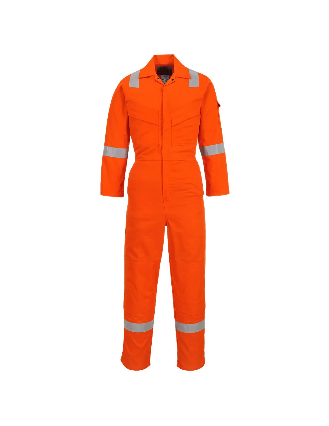 Combinaison FR Legère Antistatique 280g couleur : Orange taille M - PORTWEST - - FR28ORRMPORTWEST