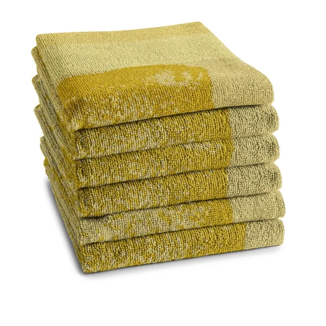 Essuie-Main DDDDD Citrus Yellow (Lot de 6)