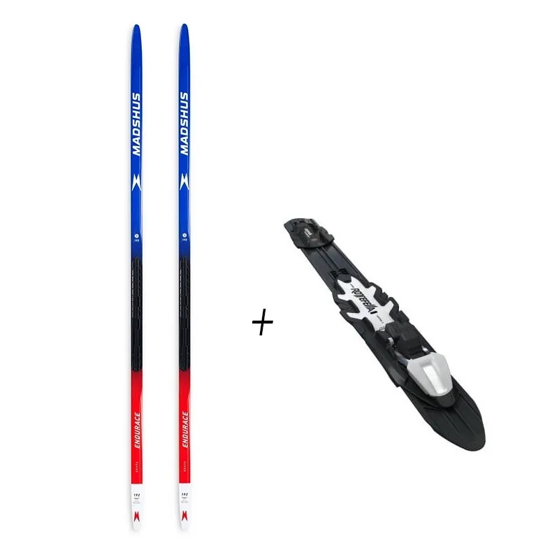Pack skis et fixation Endurace Skate Madshus avec fixation
