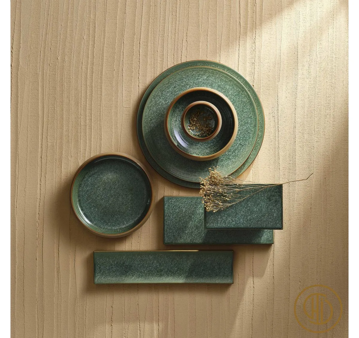 Ramequin TERRA GREEN Ø85xh50mm Porcelaine Vert 