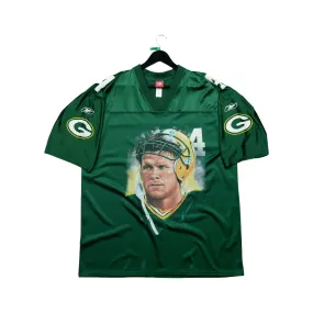Seconde main - Reebok Maillot NFL Green Bay Packers Brett Favre #4 NFL Vintage Y2K Taille XL