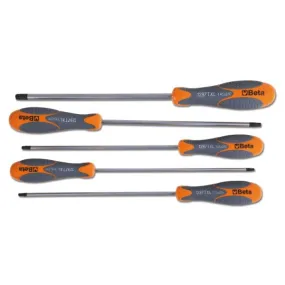 Serie di 5 giravitelunghi  Beta Max per viti con impronta Torx® 1297TX/L-S5
