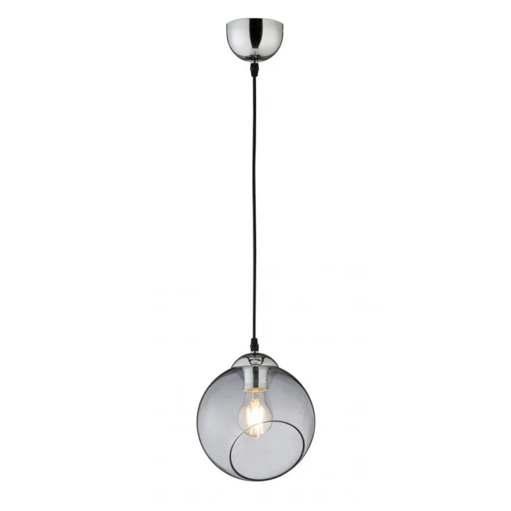 Suspension Clooney 1XE27 42W verre fumé - RL