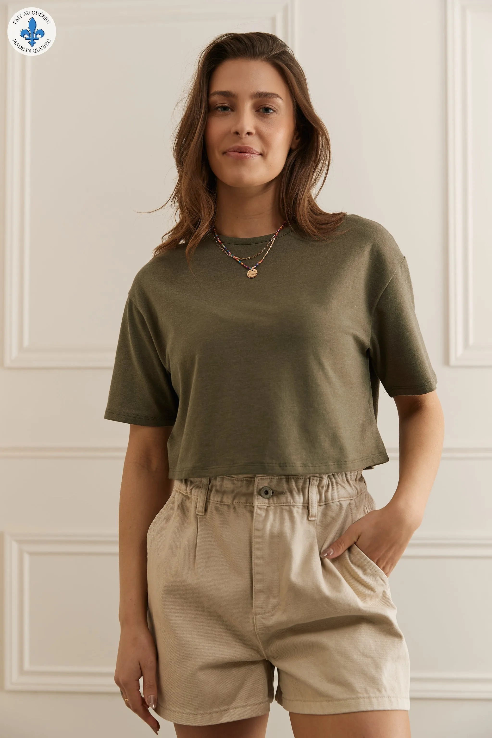 T-shirt court et ample - 9076 (Seconde Main)